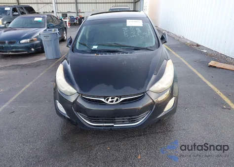 2012 Hyundai Elantra Gls from USA, damaged, VIN 5NPDH4AE4CH078087